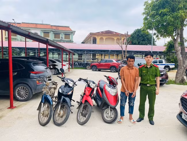  Bắt đối tượng 4 ngày gây ra 4 vụ trộm cắp tài sản -0