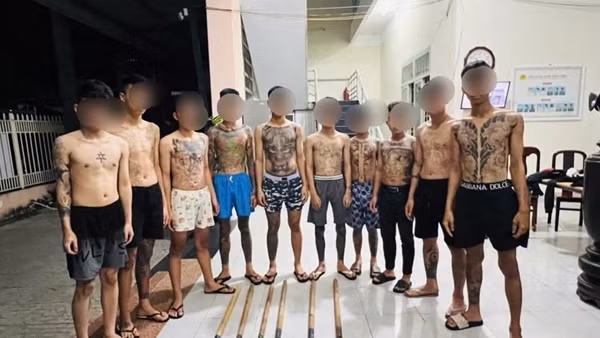 Kịp thời ngăn chặn, bắt nhóm côn đồ&nbsp;gây rối lúc nửa đêm