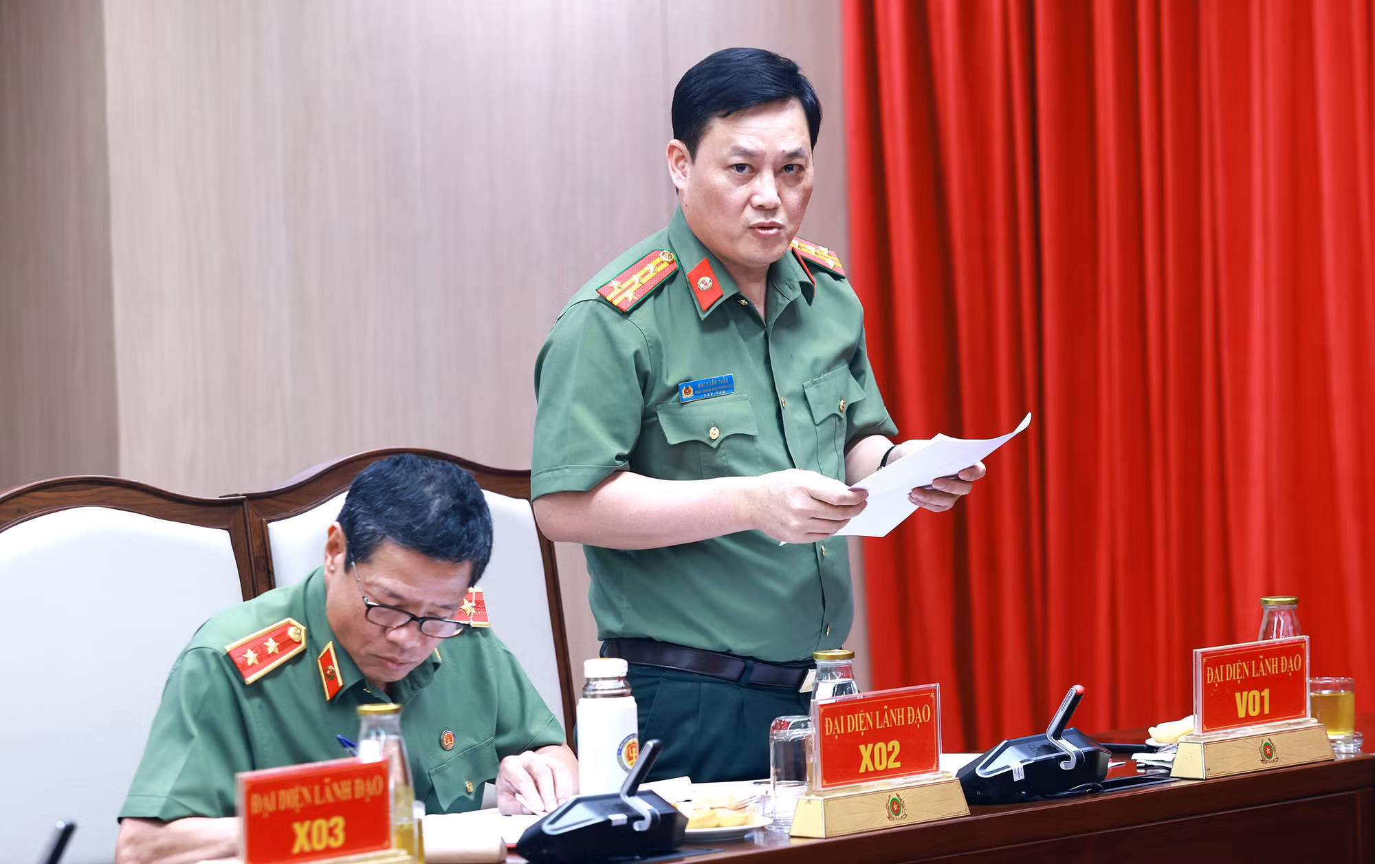 Duy trì nền nếp giao ban, nâng cao chất lượng tham mưu, xây dựng lực lượng Công an nhân dân -0