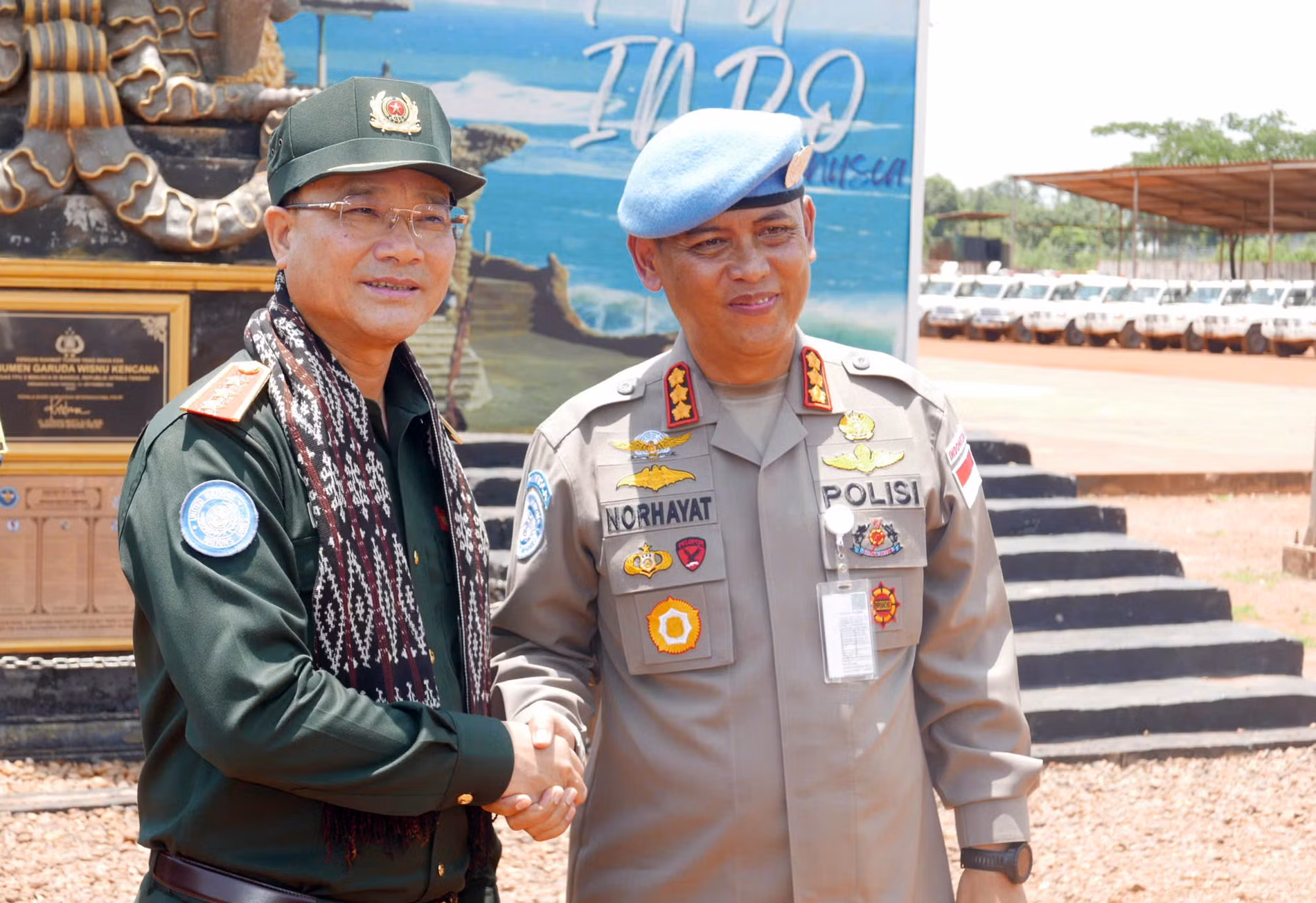 Thứ trưởng Phạm Thế Tùng thăm và làm việc với Đơn vị Cảnh sát Indonesia và Đội Phản ứng nhanh Bhutan -0