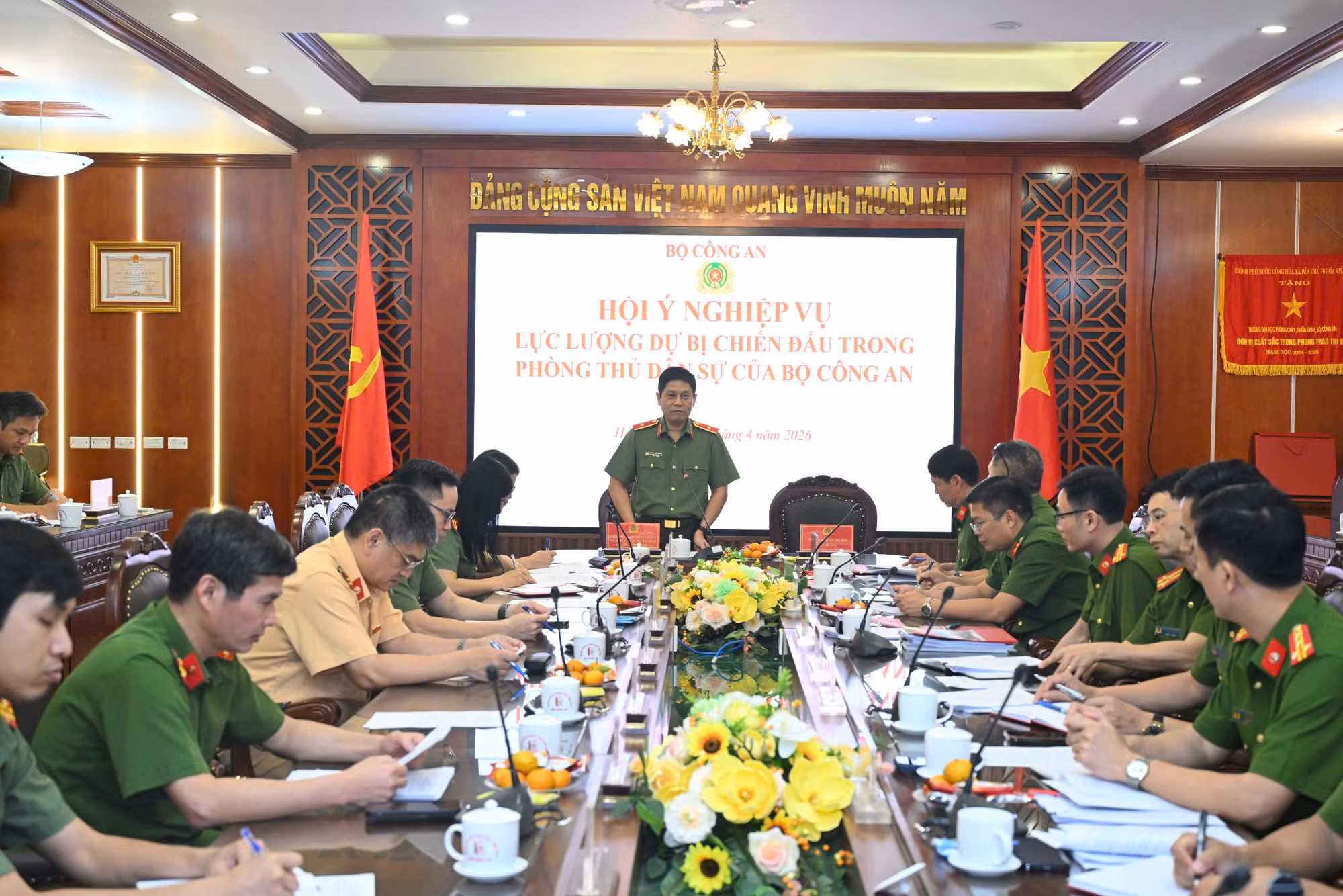 Xây dựng Kế hoạch thành lập lực lượng Dự bị chiến đấu trong Phòng thủ dân sự của Bộ Công an -0