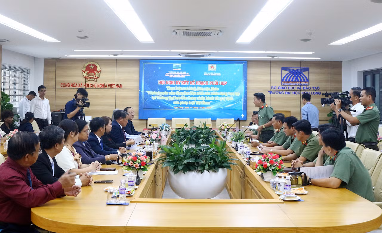 Công an Vĩnh Long tạo điều kiện thuận lợi cho Lưu học sinh các nước học tập tại Trường Đại học Cửu Long -0