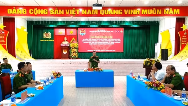 Hội thảo khoa học 50 năm xây dựng và phát triển Trường Đại học CSND