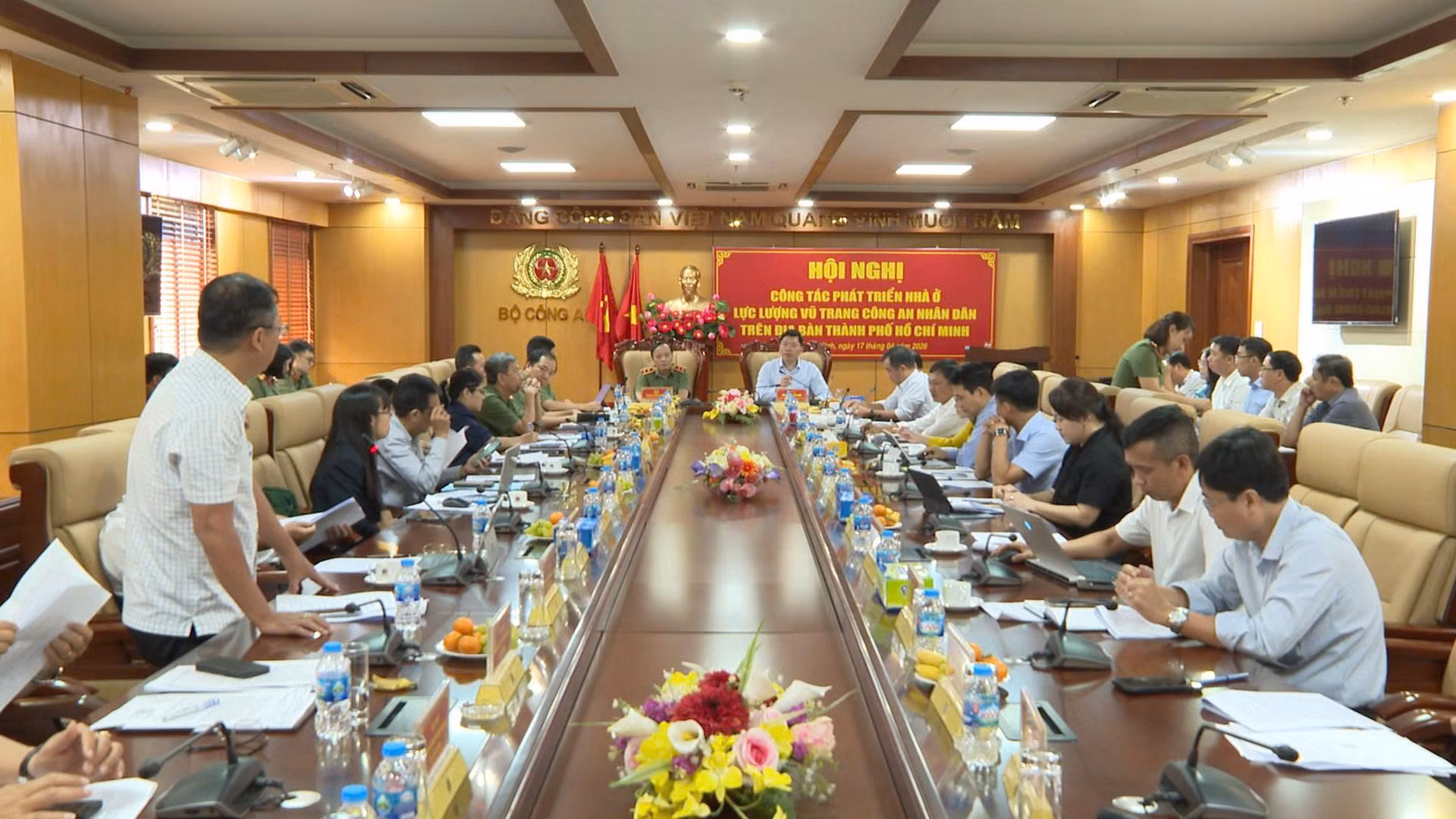 Thú trưởng Đặng Hồng Đức đôn đốc các dự án nhà ở xã hội dành cho lực lượng Công an nhân dân -0
