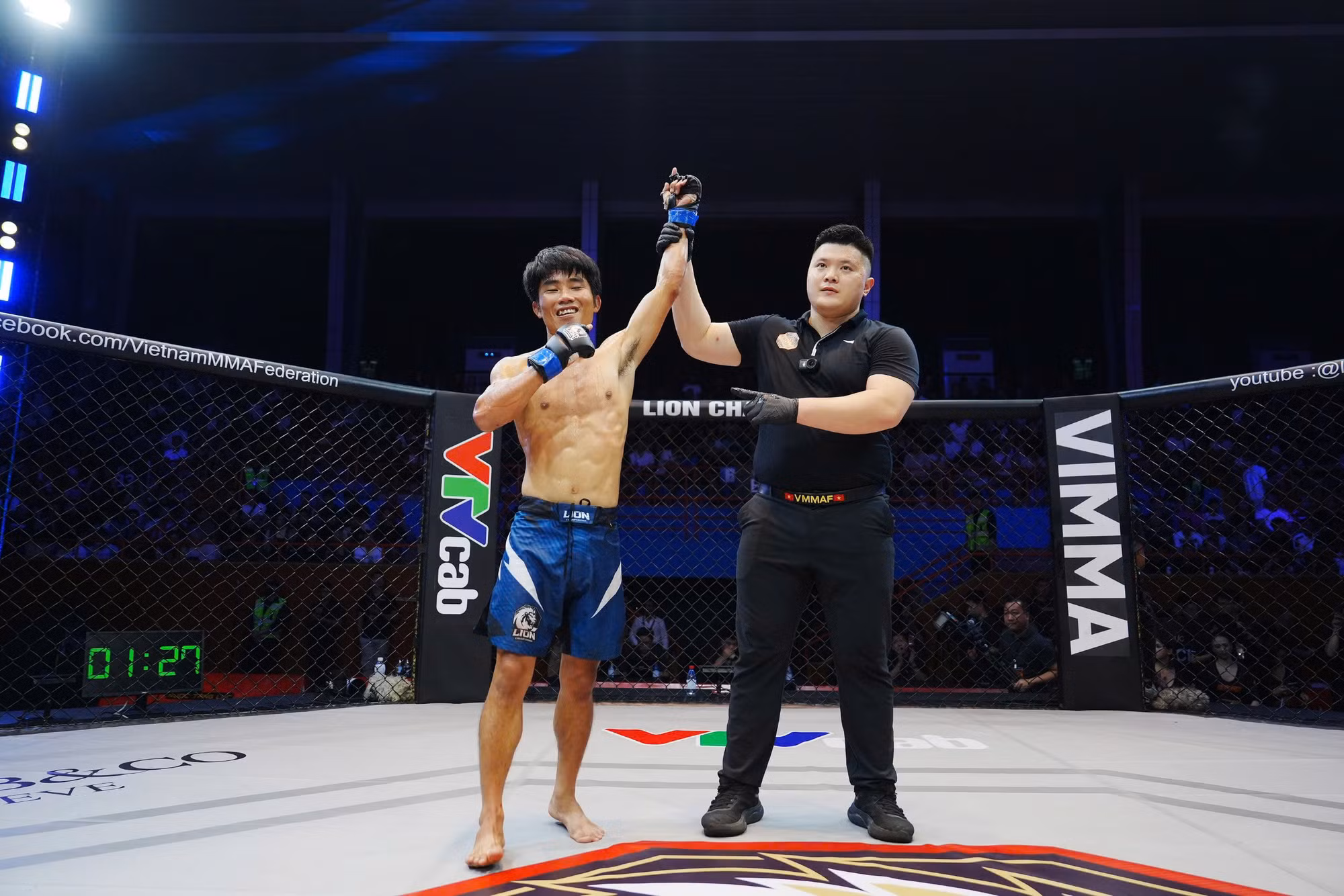 Lê Văn Tuần giữ vững ngôi vương sau chiến thắng thuyết phục tại LION Championship 30 -0