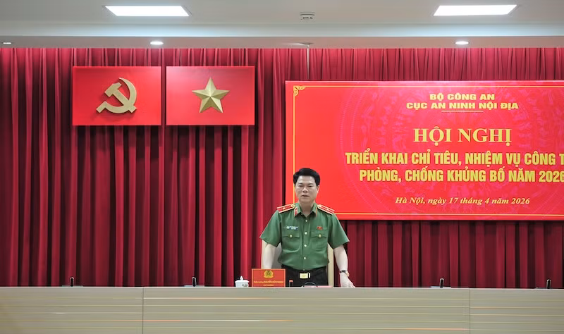 Triển khai Bộ chỉ tiêu nhiệm vụ công tác phòng, chống khủng bố năm 2026 -0