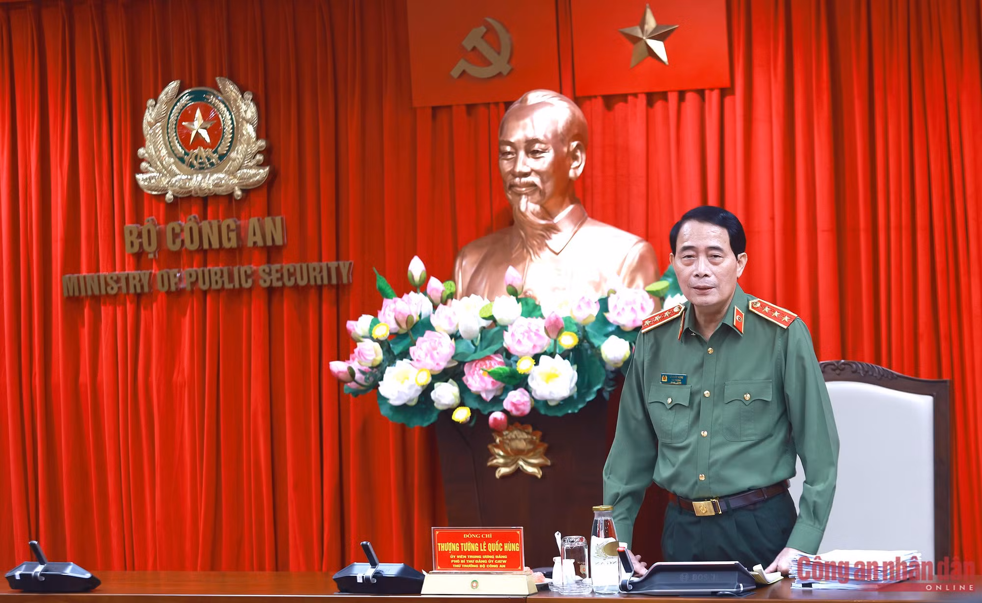 Duy trì nền nếp giao ban, nâng cao chất lượng tham mưu, xây dựng lực lượng Công an nhân dân -0