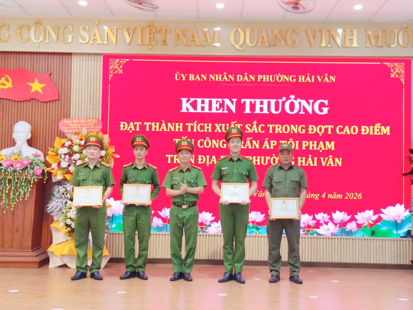Dấu ấn Công an xã tại miền Trung với phong trào “Ba nhất”: Công an phường Hải Vân (Đà Nẵng): Nỗ lực để giữ bình yên cửa ngõ phía Bắc của Thành phố đáng sống -0