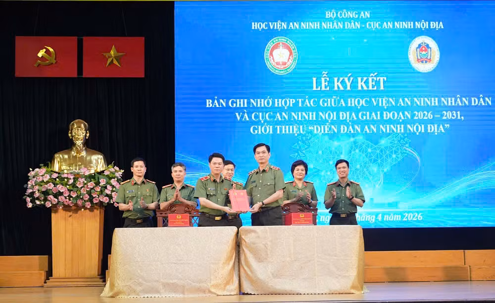 Ký kết bản ghi nhớ hợp tác và ra mắt Diễn đàn An ninh nội địa -0