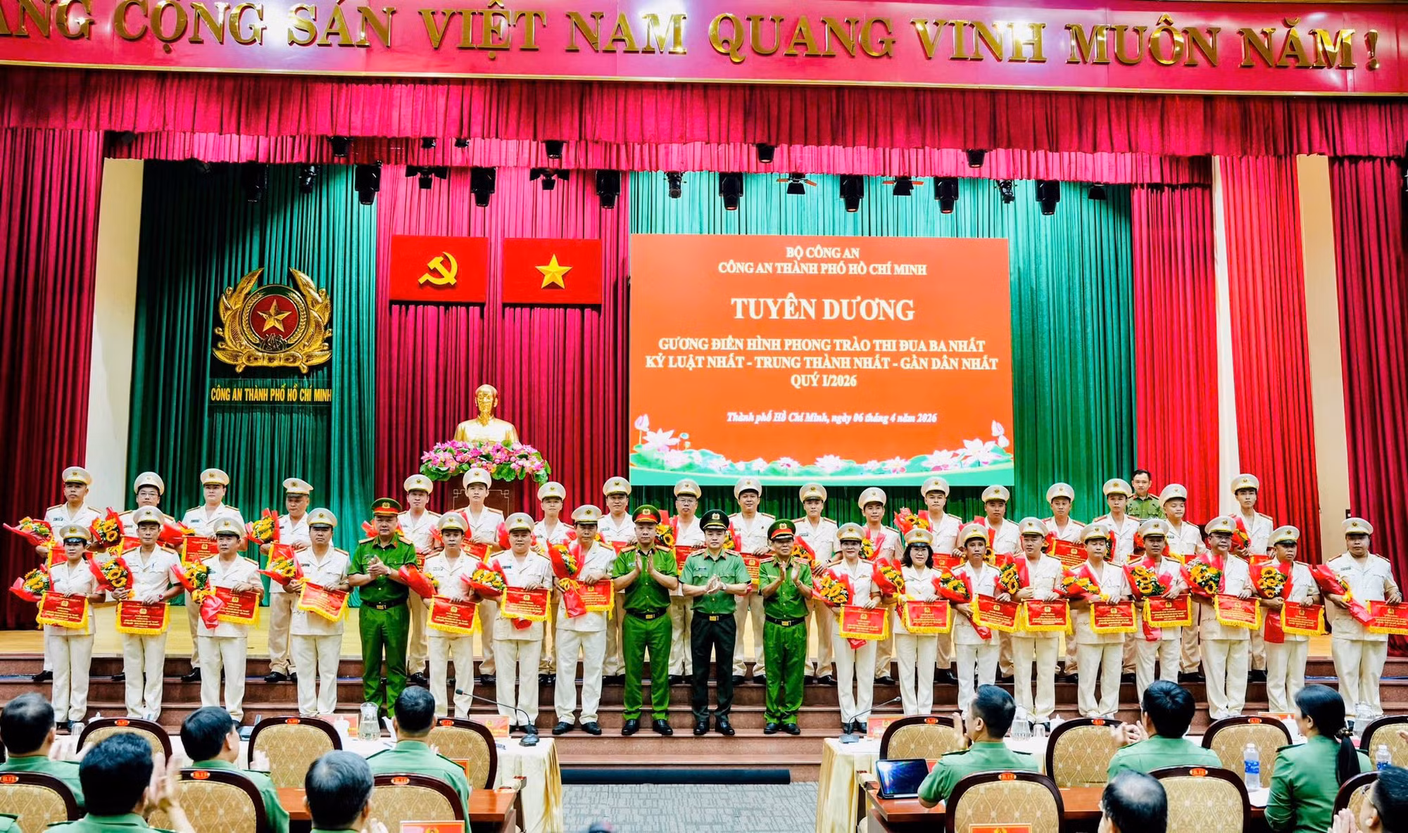 Lan tỏa phong trào thi đua “Ba nhất” từ cơ sở của Công an TP Hồ Chí Minh -0