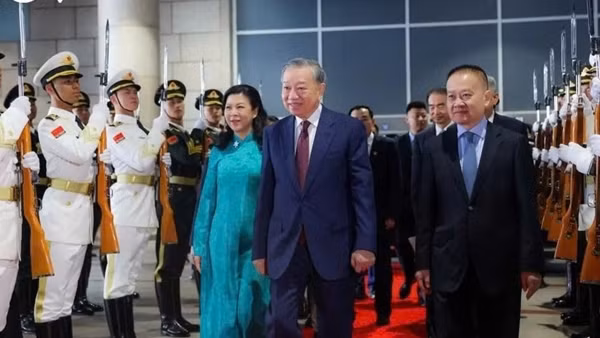 Tổng Bí thư, Chủ tịch nước Tô Lâm lên đường thăm thành phố Nam Ninh