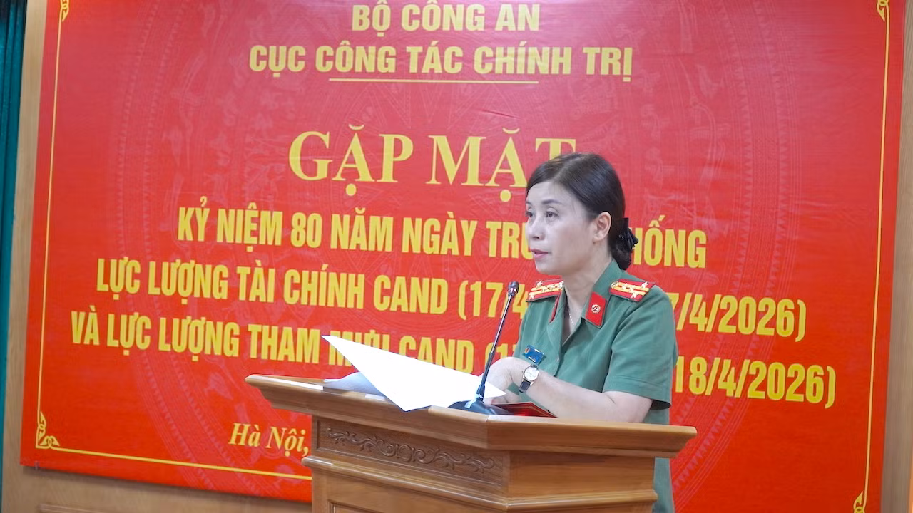 Cục Công tác Chính trị gặp mặt truyền thống lực lượng Tham mưu và Tài chính Công an nhân dân -0