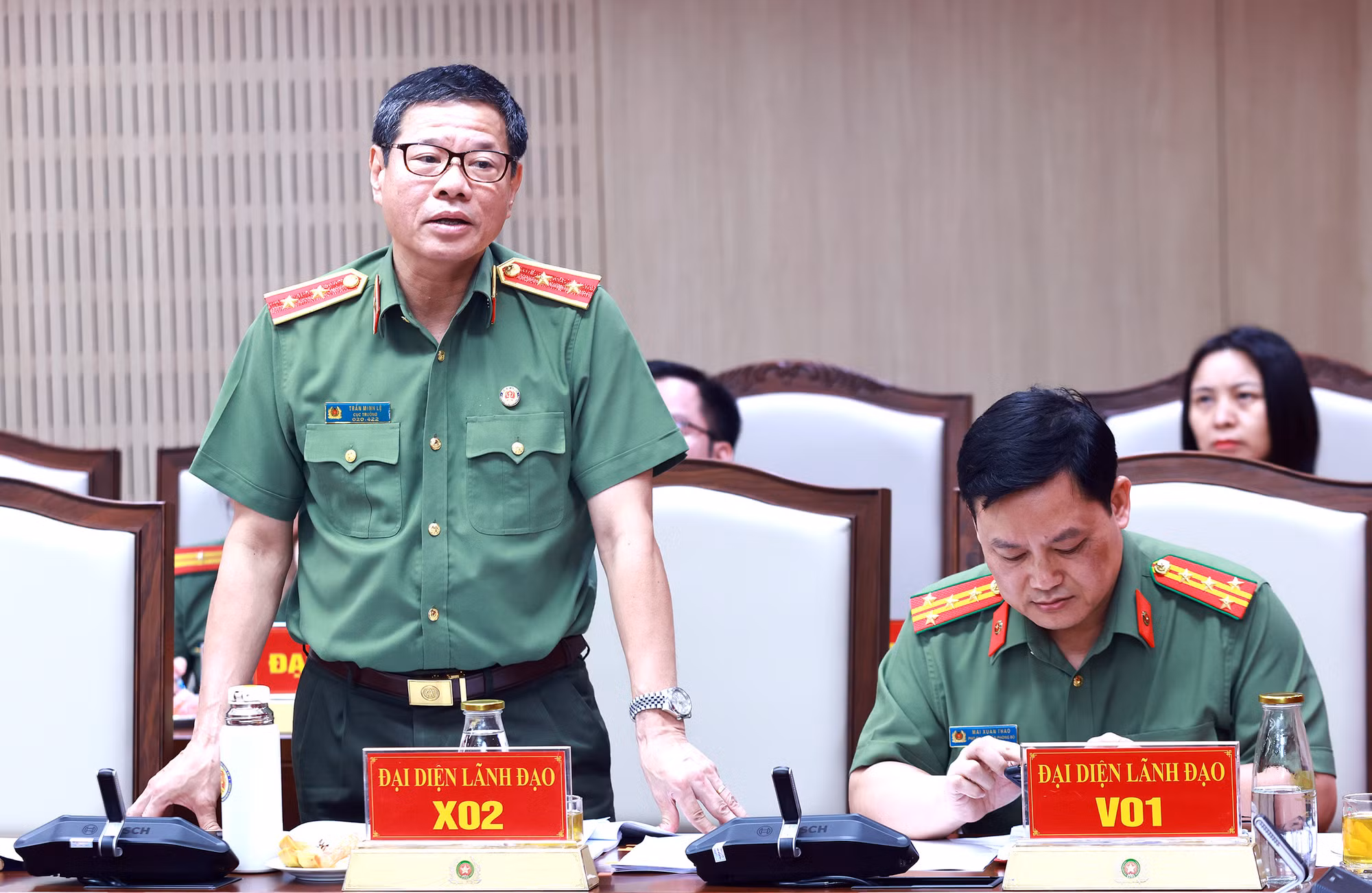 Duy trì nền nếp giao ban, nâng cao chất lượng tham mưu, xây dựng lực lượng Công an nhân dân -1