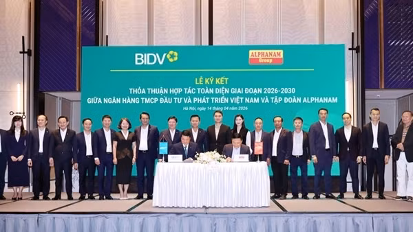 BIDV và Alphanam nâng tầm quan hệ hợp tác
