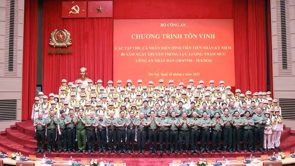 Tuyên dương 80 tập thể, cá nhân điển hình tiên tiến lực lượng Tham mưu Công an nhân dân