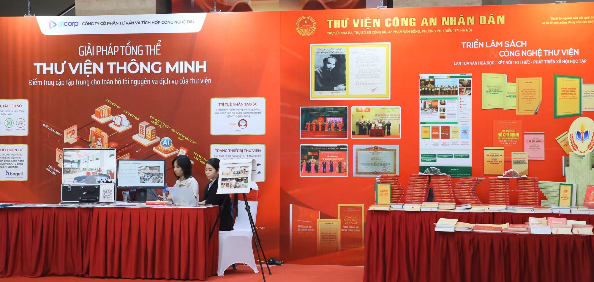 Triển lãm sách, công nghệ thư viện, lan toả văn hoá đọc, kết nối tri thức -0