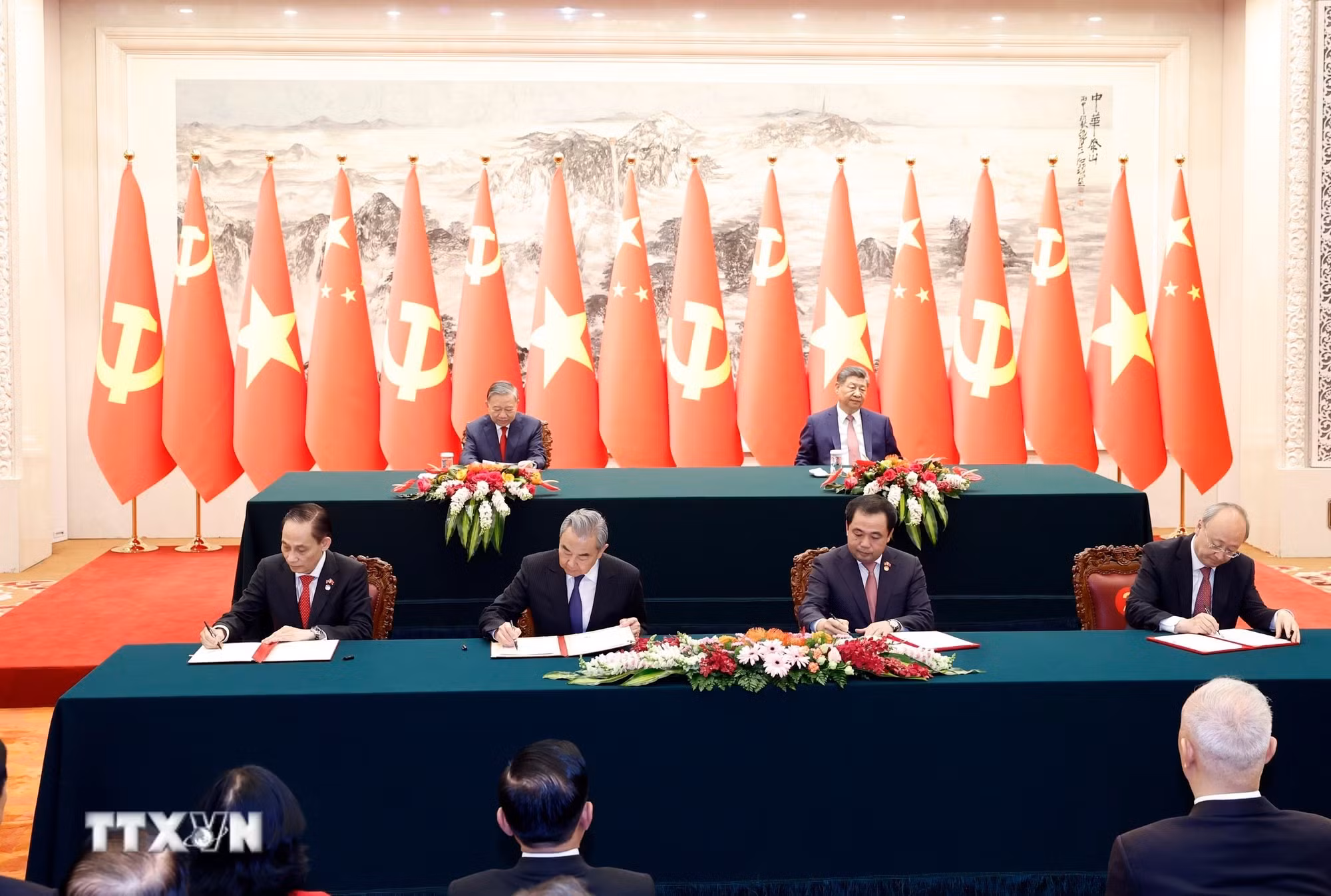 Toàn văn Tuyên bố chung giữa hai nước Việt Nam và Trung Quốc -0