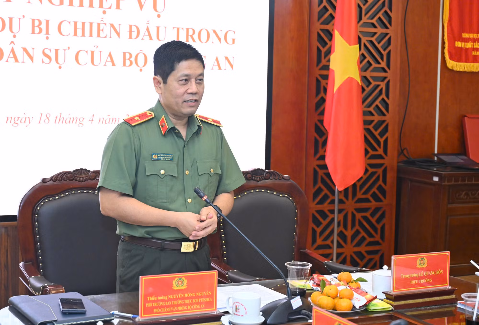 Xây dựng Kế hoạch thành lập lực lượng Dự bị chiến đấu trong Phòng thủ dân sự của Bộ Công an -0