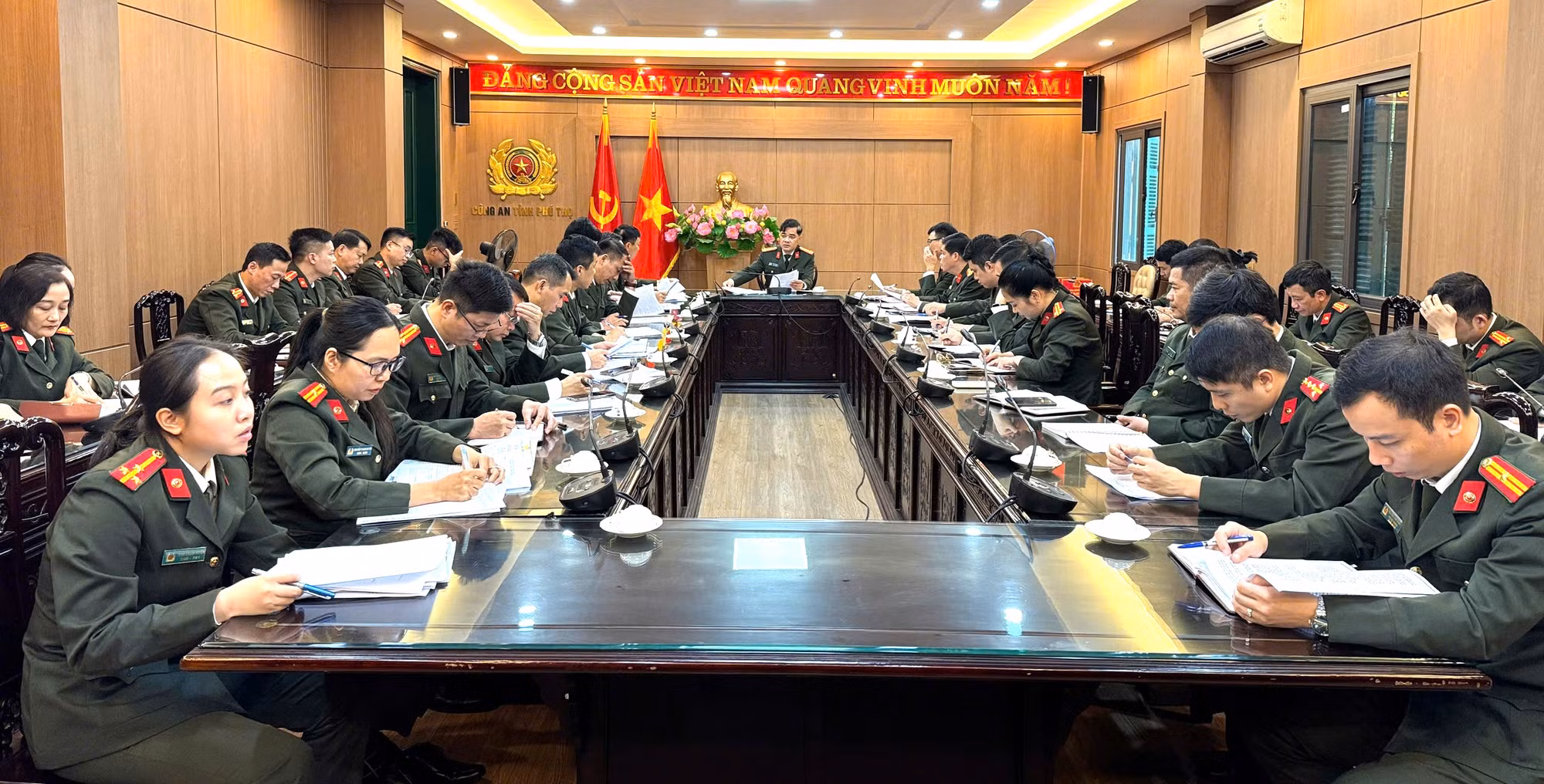 Lực lượng Tham mưu Công an tỉnh Phú Thọ đẩy mạnh công tác chuyển đổi số -0