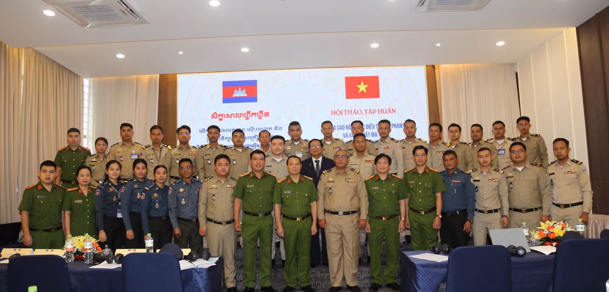 Việt Nam - Campuchia đấu tranh không khoan nhượng với tội phạm ma túy -0