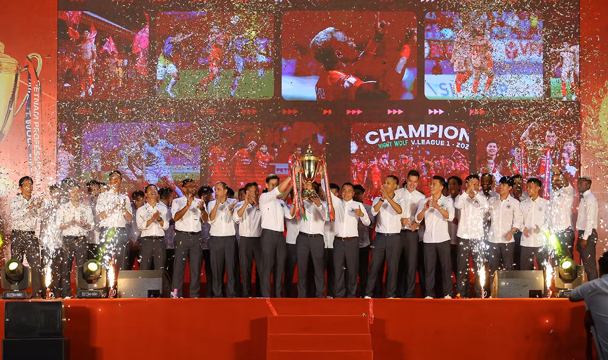 Câu lạc bộ Bóng đá Công an Hà Nội vô địch V.League 1 - 2023: Viết tiếp truyền thống vẻ vang -3