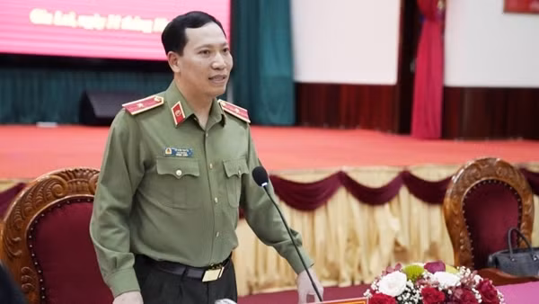 Thứ trưởng Lê Văn Tuyến thăm, làm việc tại Công an tỉnh Gia Lai