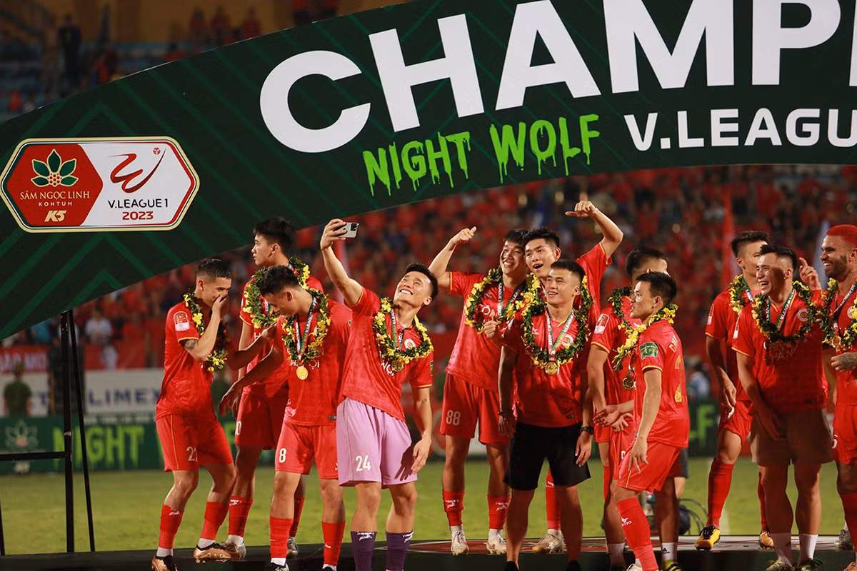 Câu lạc bộ Bóng đá Công an Hà Nội vô địch V.League 1 - 2023: Viết tiếp truyền thống vẻ vang -2