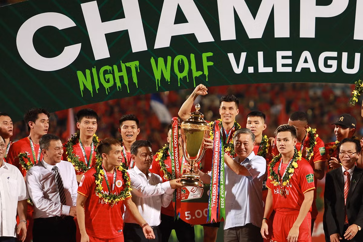 Câu lạc bộ Bóng đá Công an Hà Nội vô địch V.League 1 - 2023: Viết tiếp truyền thống vẻ vang -1