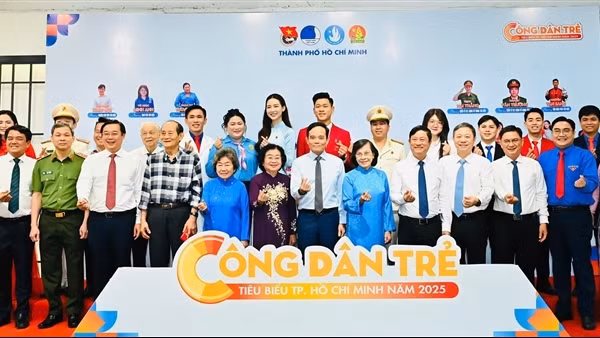 TP Hồ Chí Minh vinh danh 12 Công dân trẻ tiêu biểu năm 2025
