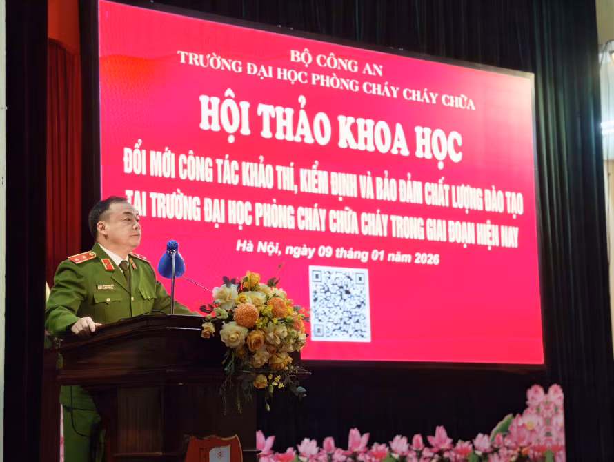 Đổi mới công tác khảo thí, kiểm định góp phần nâng cao chất lượng giáo dục tại Trường Đại học PCCC -0