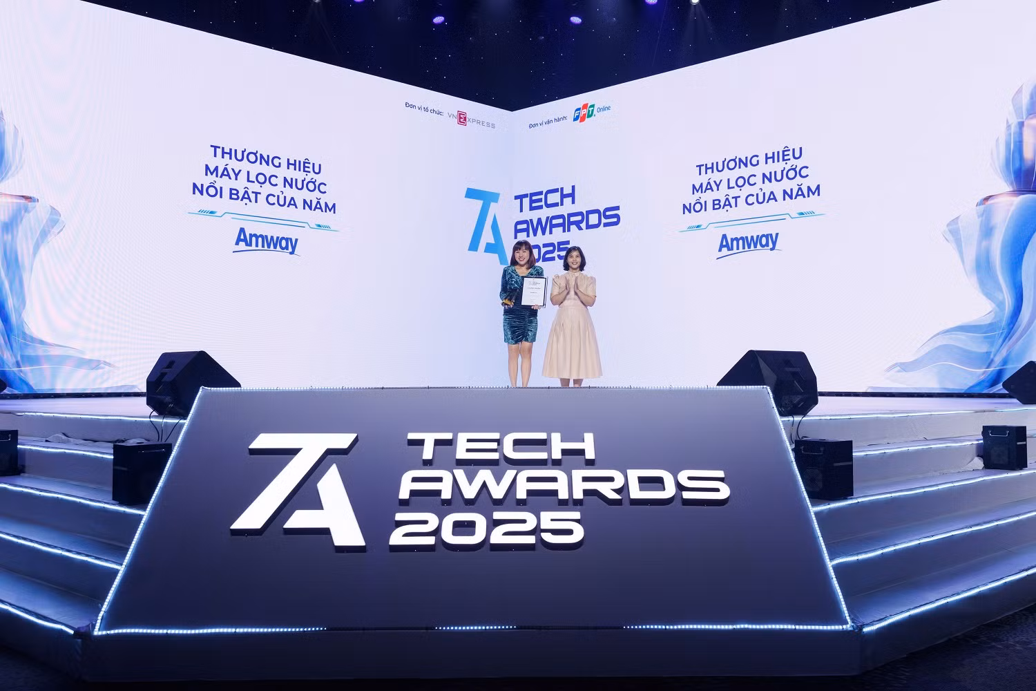 Amway lập cú “hattrick” với giải “Thương hiệu máy lọc nước nổi bật của năm” tại Tech Awards 2025 -0