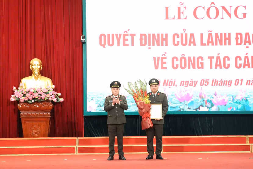 Công an TP Hà Nội bổ nhiệm là Thủ trưởng Cơ quan An ninh điều tra Công an thành phố Hà Nội -0