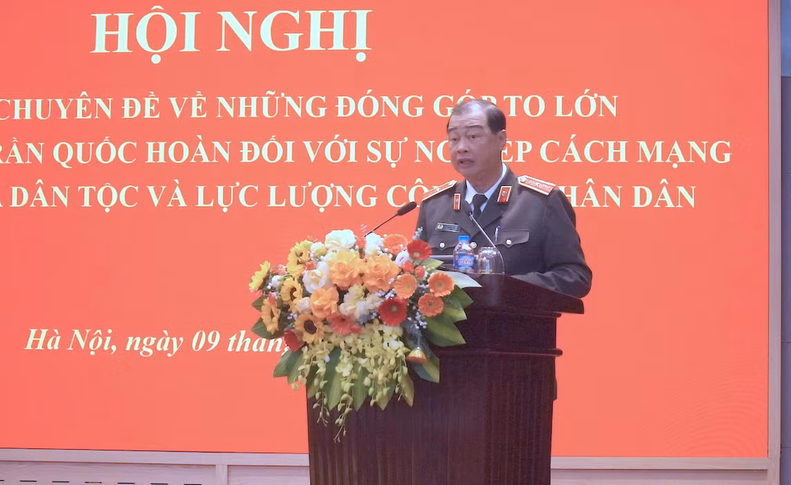Đồng chí Trần Quốc Hoàn có nhiều đóng góp to lớn đối với sự nghiệp cách mạng của Đảng, của dân tộc và lực lượng CAND -0