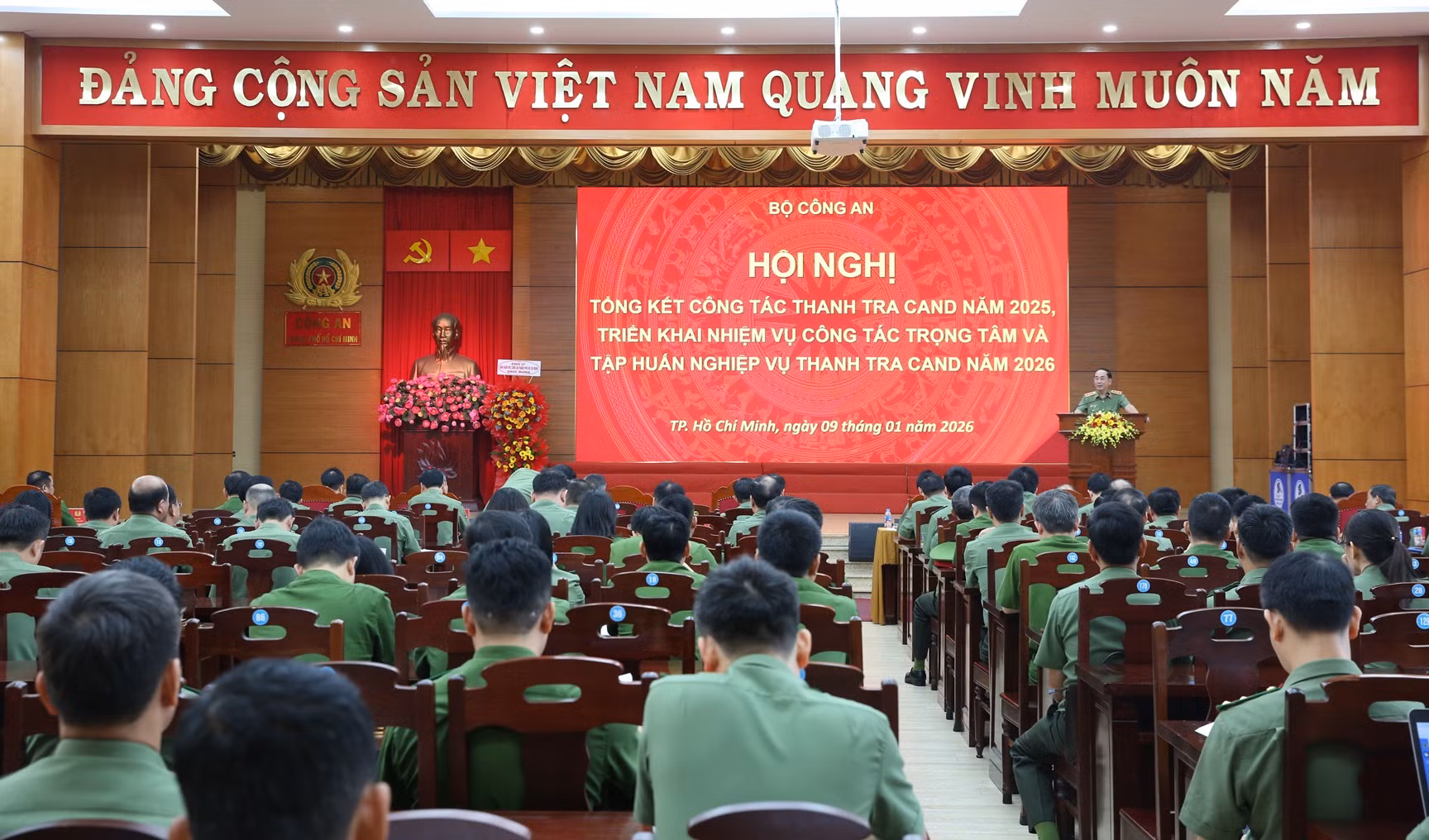Xây dựng lực lượng Thanh tra CAND “then chốt của then chốt” thật sự trong sạch, vững mạnh… -0