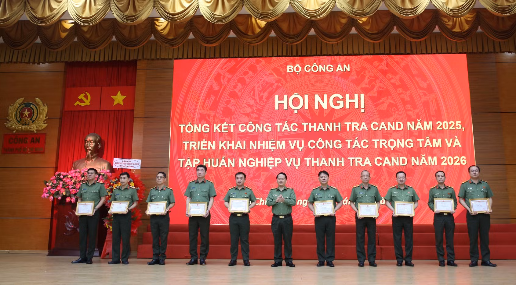 Xây dựng lực lượng Thanh tra CAND “then chốt của then chốt” thật sự trong sạch, vững mạnh… -0