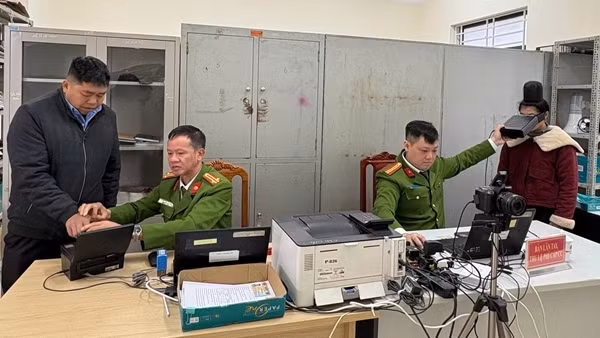 Công an Sơn La duy trì thu nhận căn cước trong kỳ nghỉ Tết Dương lịch