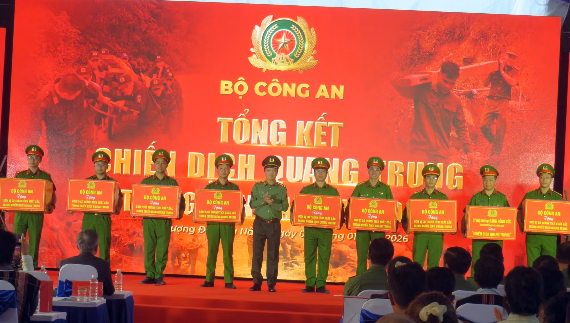 Lực lượng Công an hoàn thành xuất sắc “Chiến dịch Quang Trung” -0