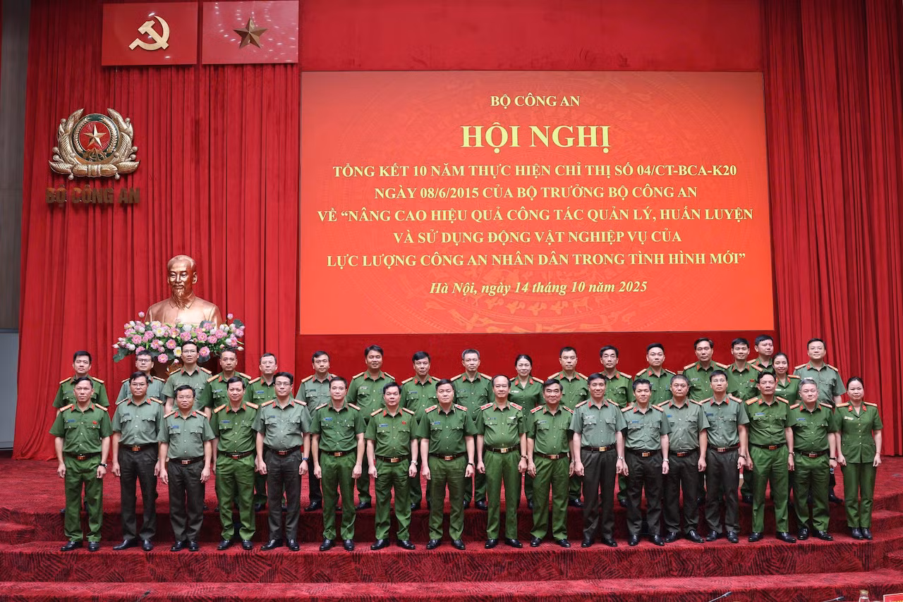 Phát huy vai trò của động vật nghiệp vụ trong đấu tranh phòng, chống tội phạm, tìm kiếm cứu nạn -0