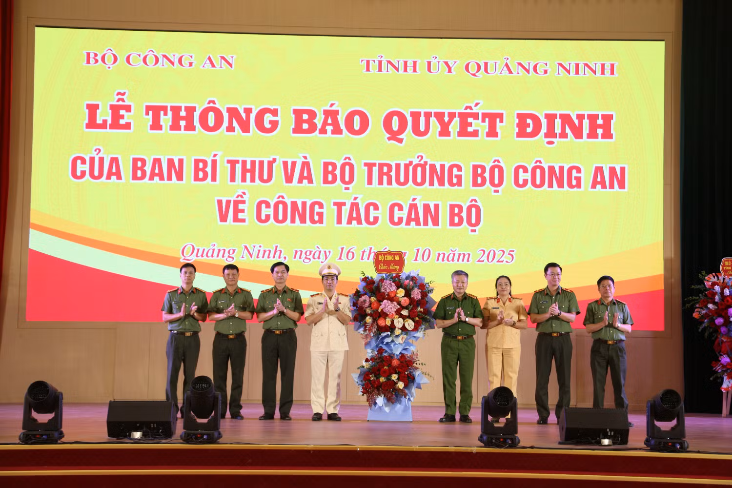 Giám đốc Công an tỉnh Quảng Ninh nhận công tác, giữ chức Uỷ viên Uỷ ban kiểm tran Trung ương -0