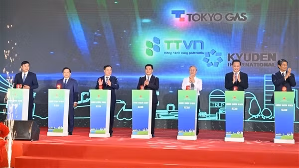 Khởi công dự án Nhà máy nhiệt điện LNG Thái Bình trị giá hơn 2,6 tỷ USD