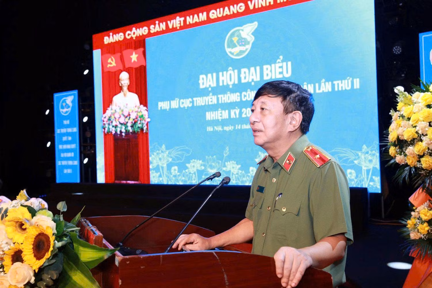Phát huy bản lĩnh, trí tuệ, sáng tạo của phụ nữ Cục Truyền thông CAND -0