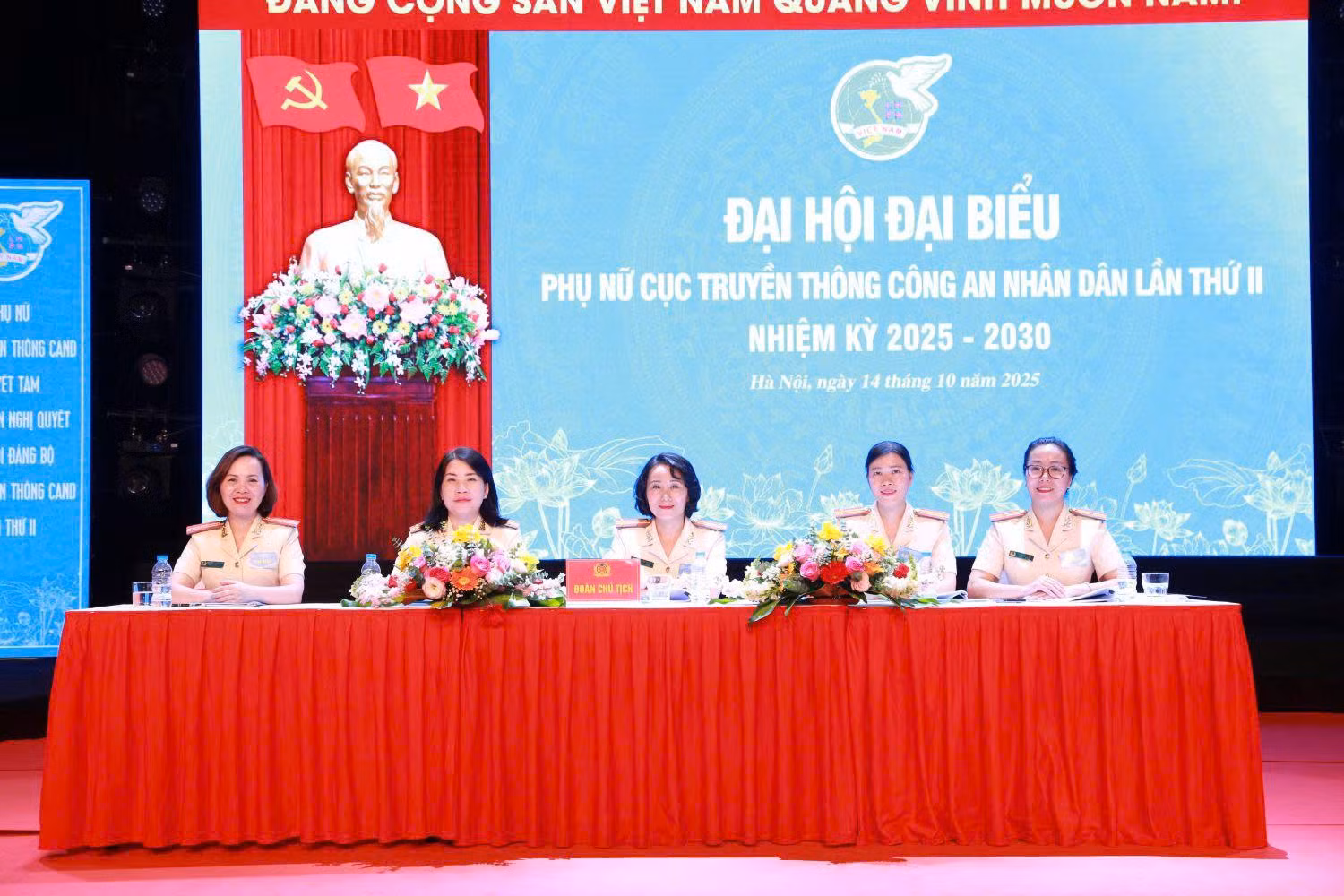Phát huy bản lĩnh, trí tuệ, sáng tạo của phụ nữ Cục Truyền thông CAND -0