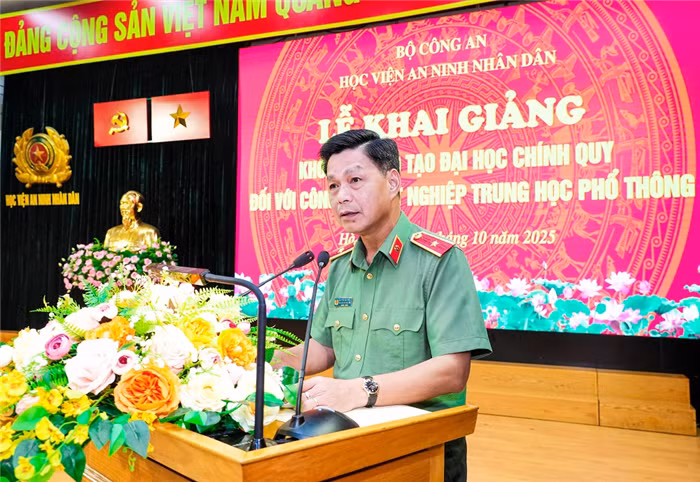 Học viện ANND khai giảng Khóa D57 đào tạo đại học chính quy -0