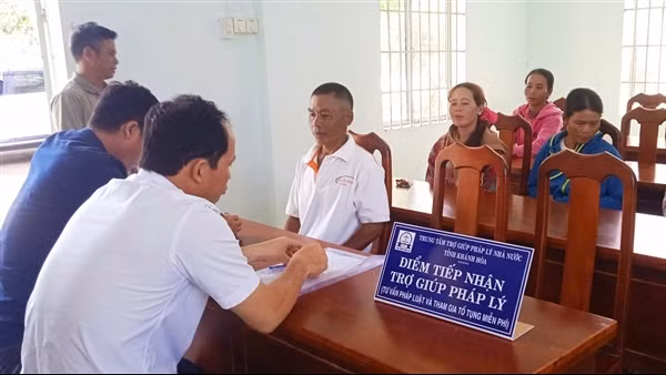 Hoạt động trợ giúp pháp lý tại Khánh Hòa đạt nhiều kết quả tích cực