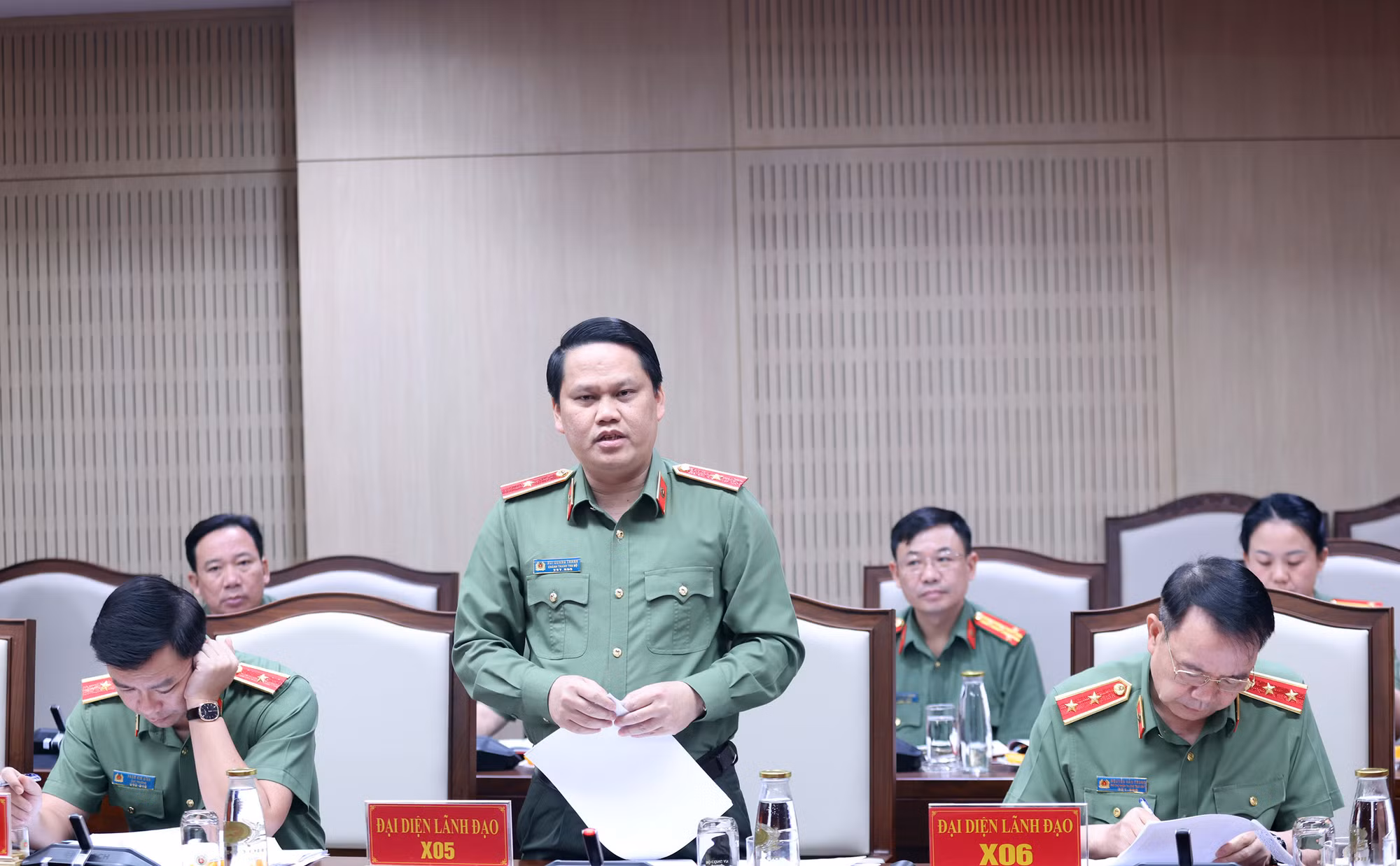 Phát huy vai trò tham mưu, nâng cao chất lượng công tác xây dựng Đảng, xây dựng lực lượng CAND -1