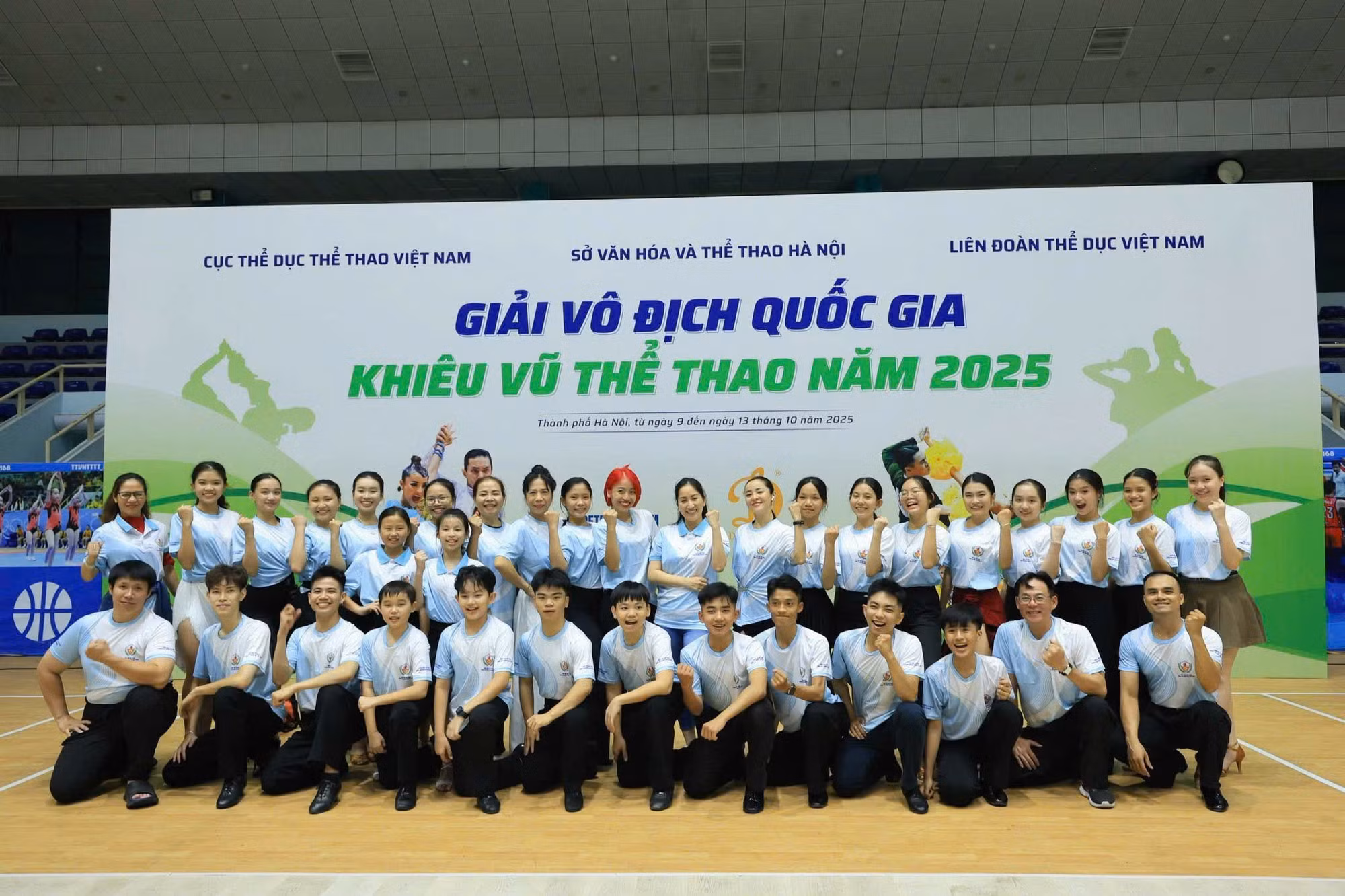 Đội Khiêu vũ CAND giành 8 huy chương tại Giải Vô địch Quốc gia 2025 -0