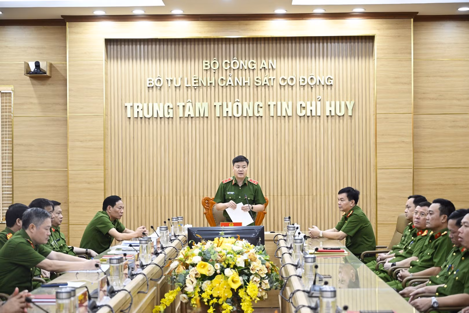 Bộ Tư lệnh CSCĐ quyên góp ủng hộ đồng bào bị thiệt hại do thiên tai -5
