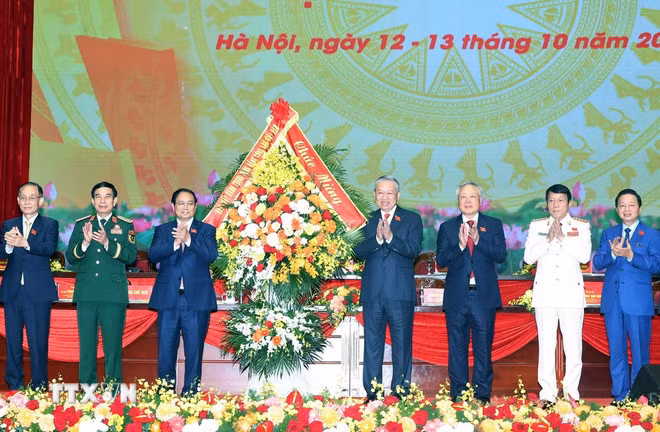 Phát biểu của Tổng Bí thư Tô Lâm tại Đại hội Đảng bộ Chính phủ lần thứ nhất -0