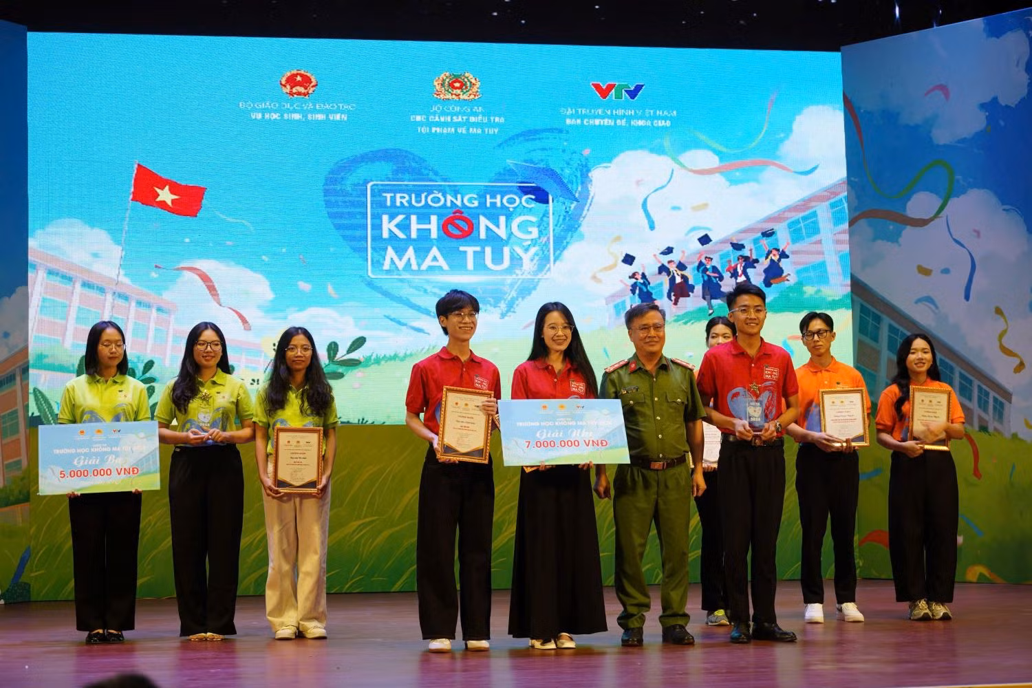 Tổ chức cuộc thi Trường học không ma túy năm 2025 -0