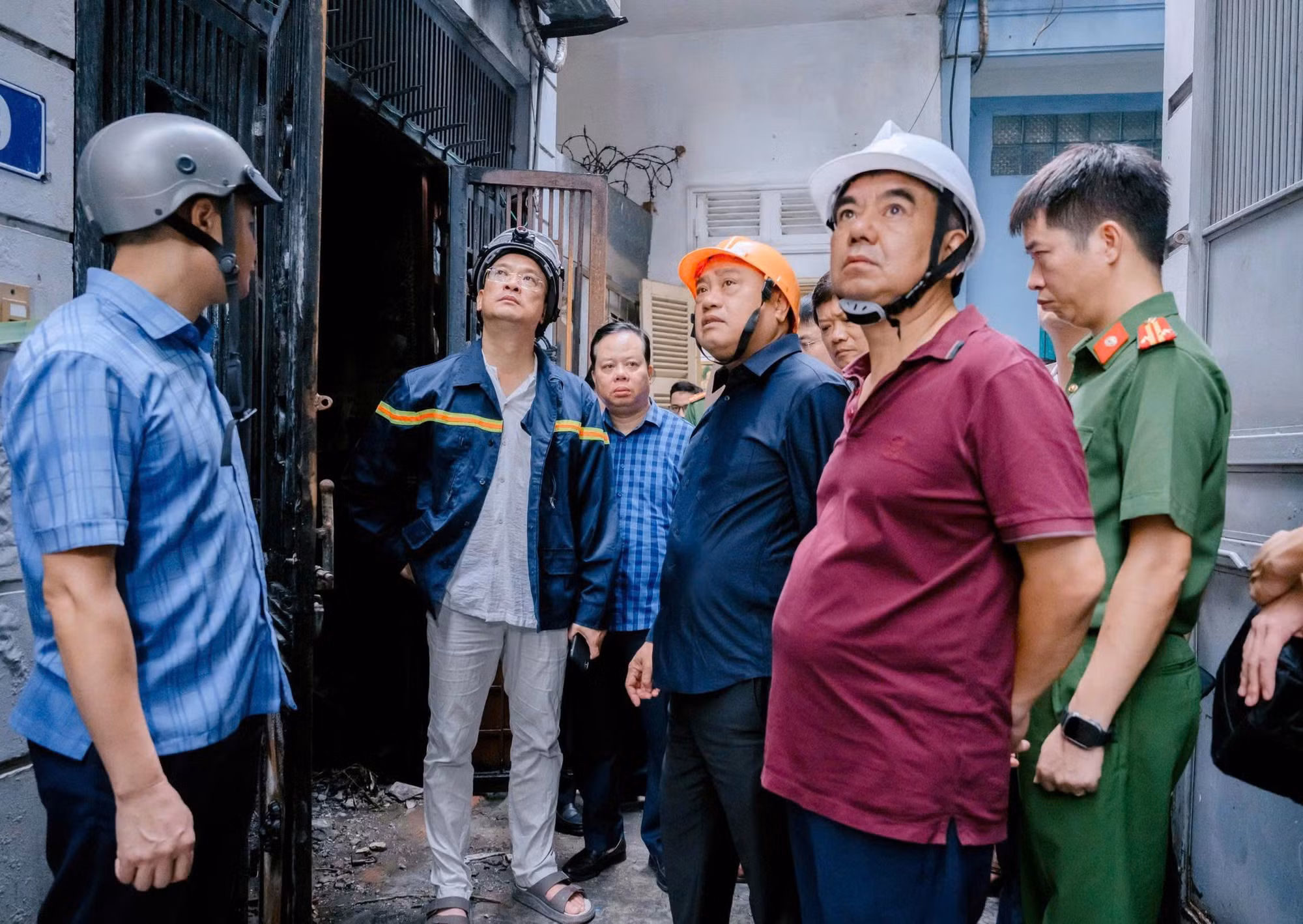 Chủ tịch UBND TP Hà Nội yêu cầu tập trung khắc phục hậu quả vụ cháy nhà dân tại ngõ 180 Kim Hoa -0